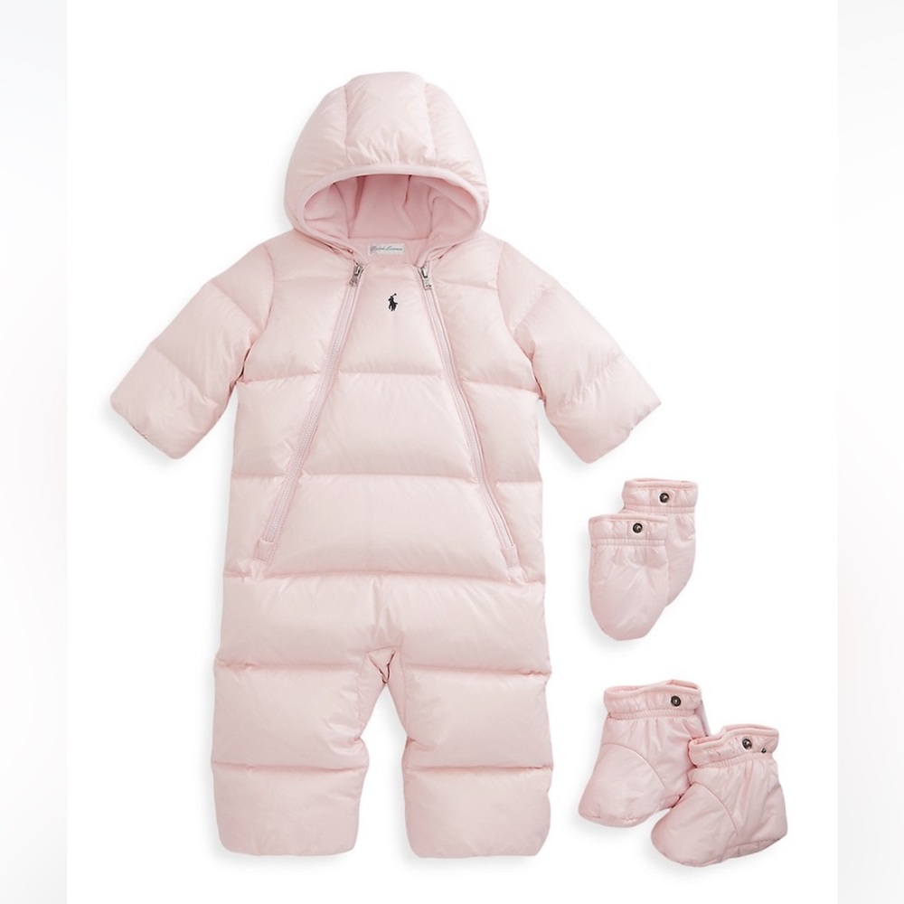 Polo by Ralph Lauren Pink Kids Pea Coat